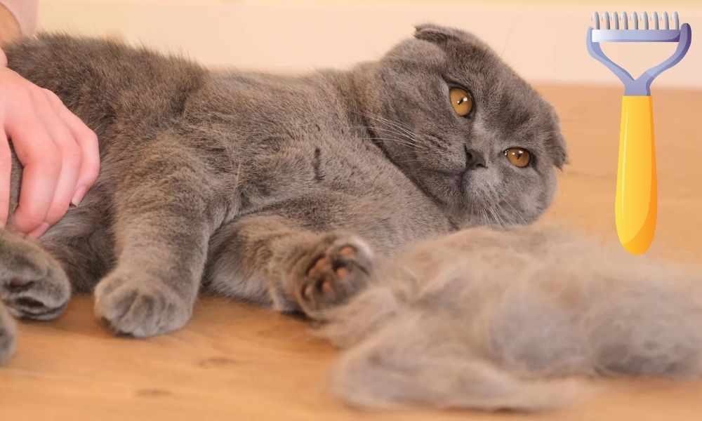 căderea părului la pisică